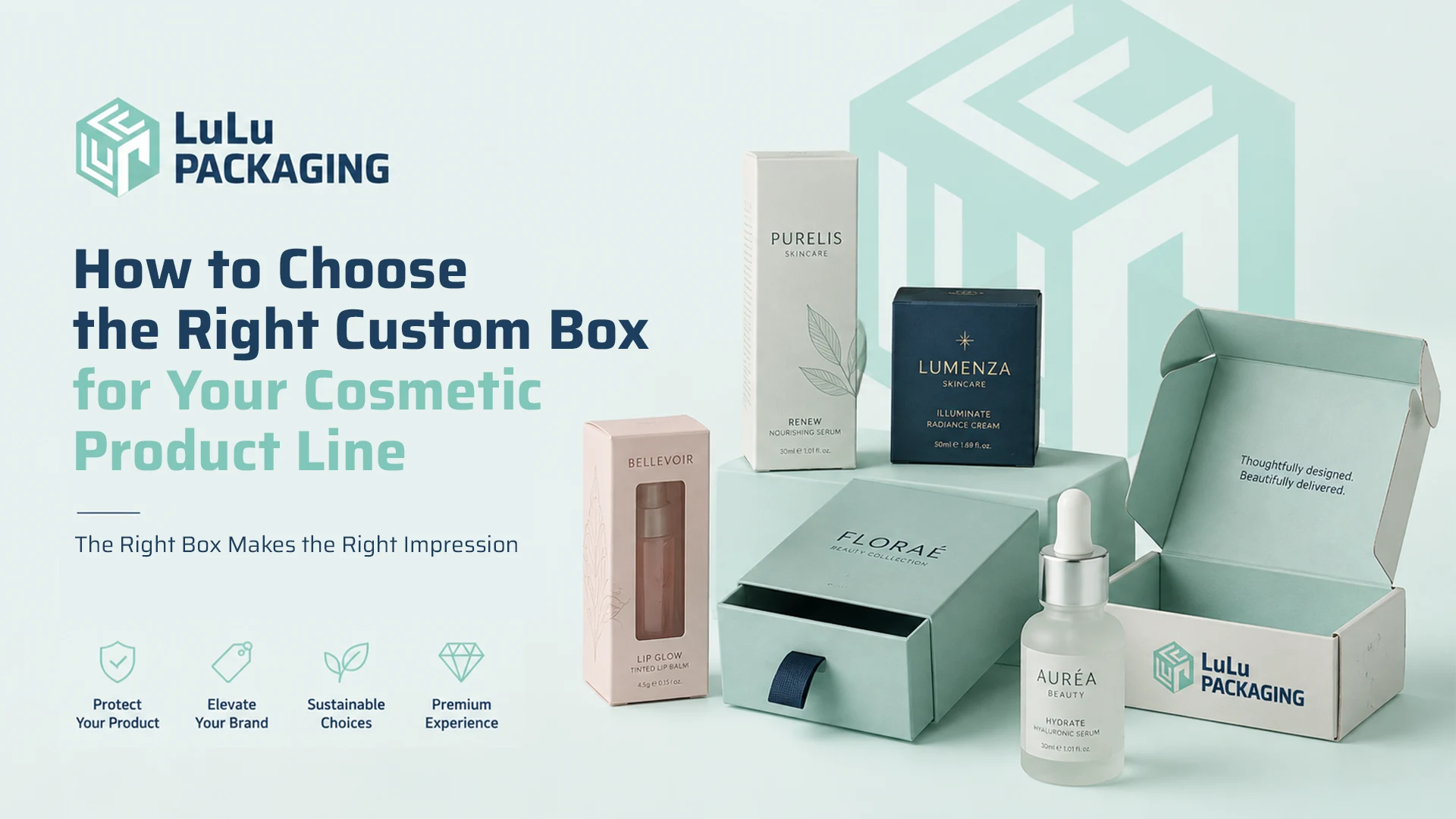 custom box for US Cosmetic Brands