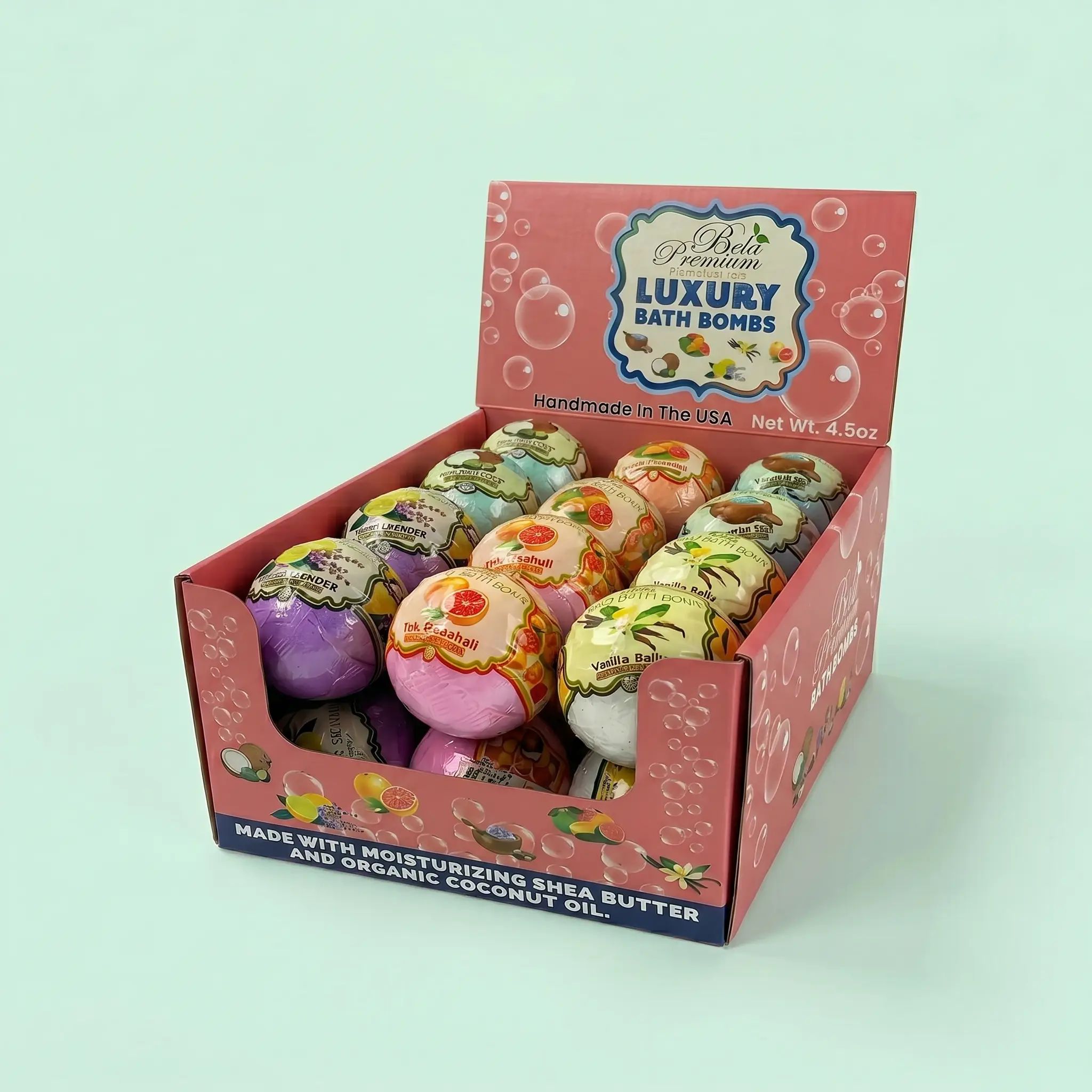 bath bomb packaging