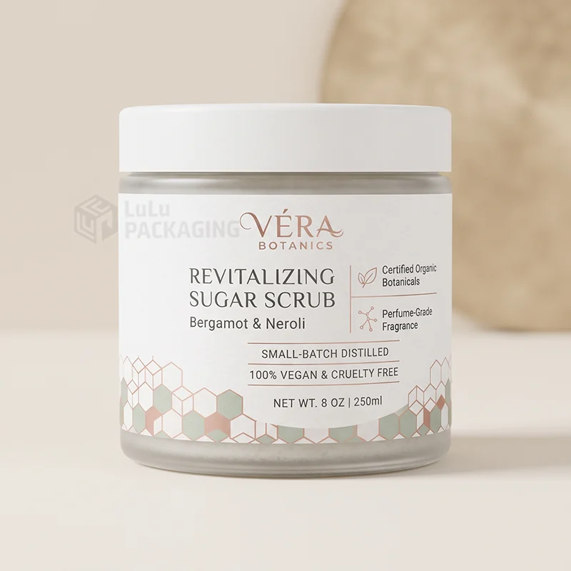 branded jar label