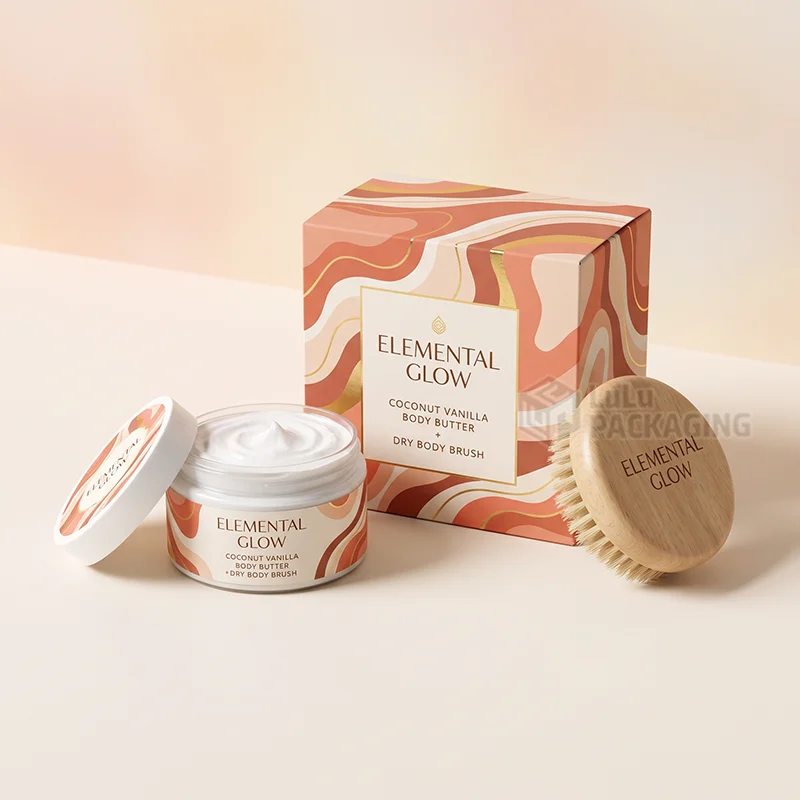 custom body butter box packaging