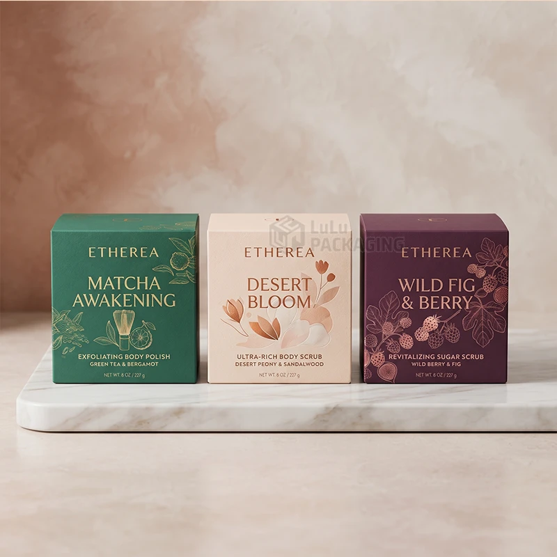 custom body scrub boxes