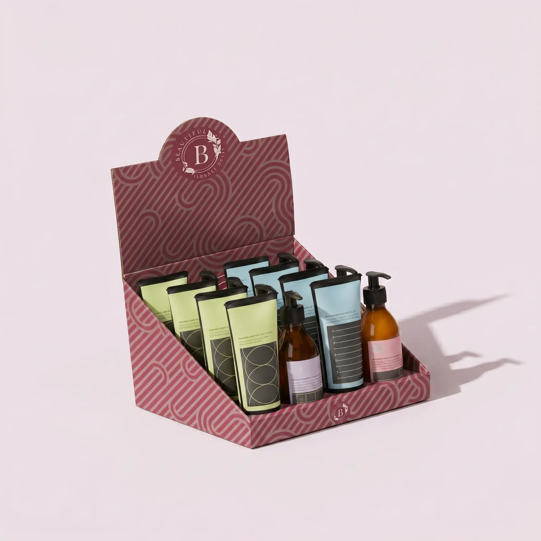 custom cosmetic display packaging box