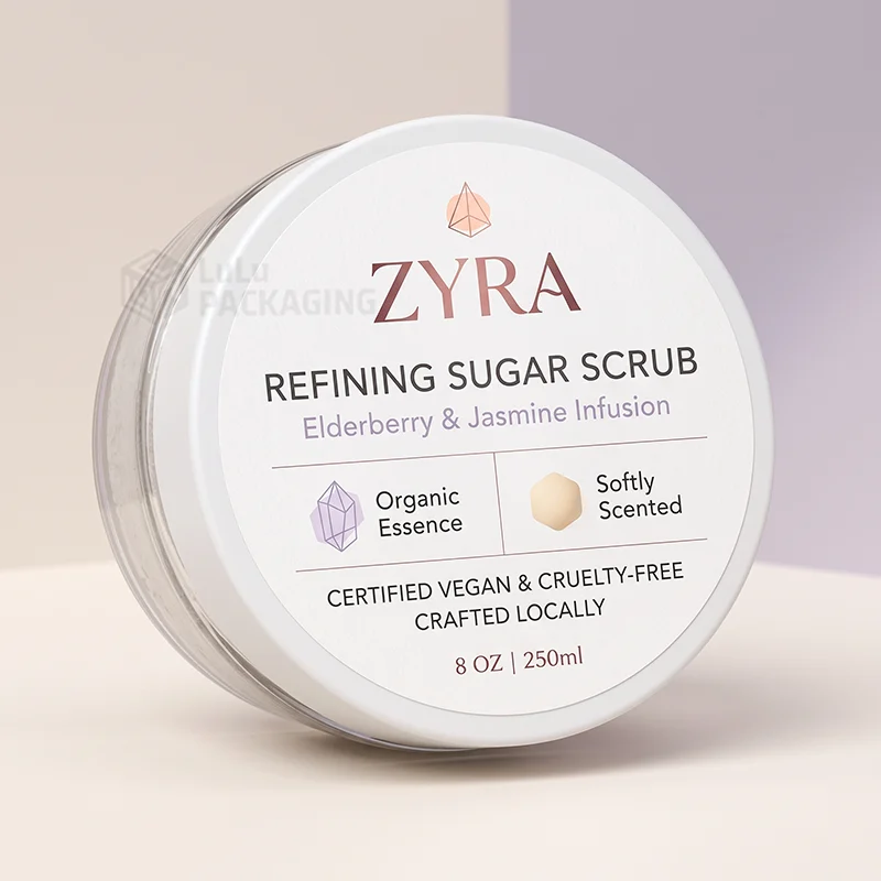 custom designed jar label