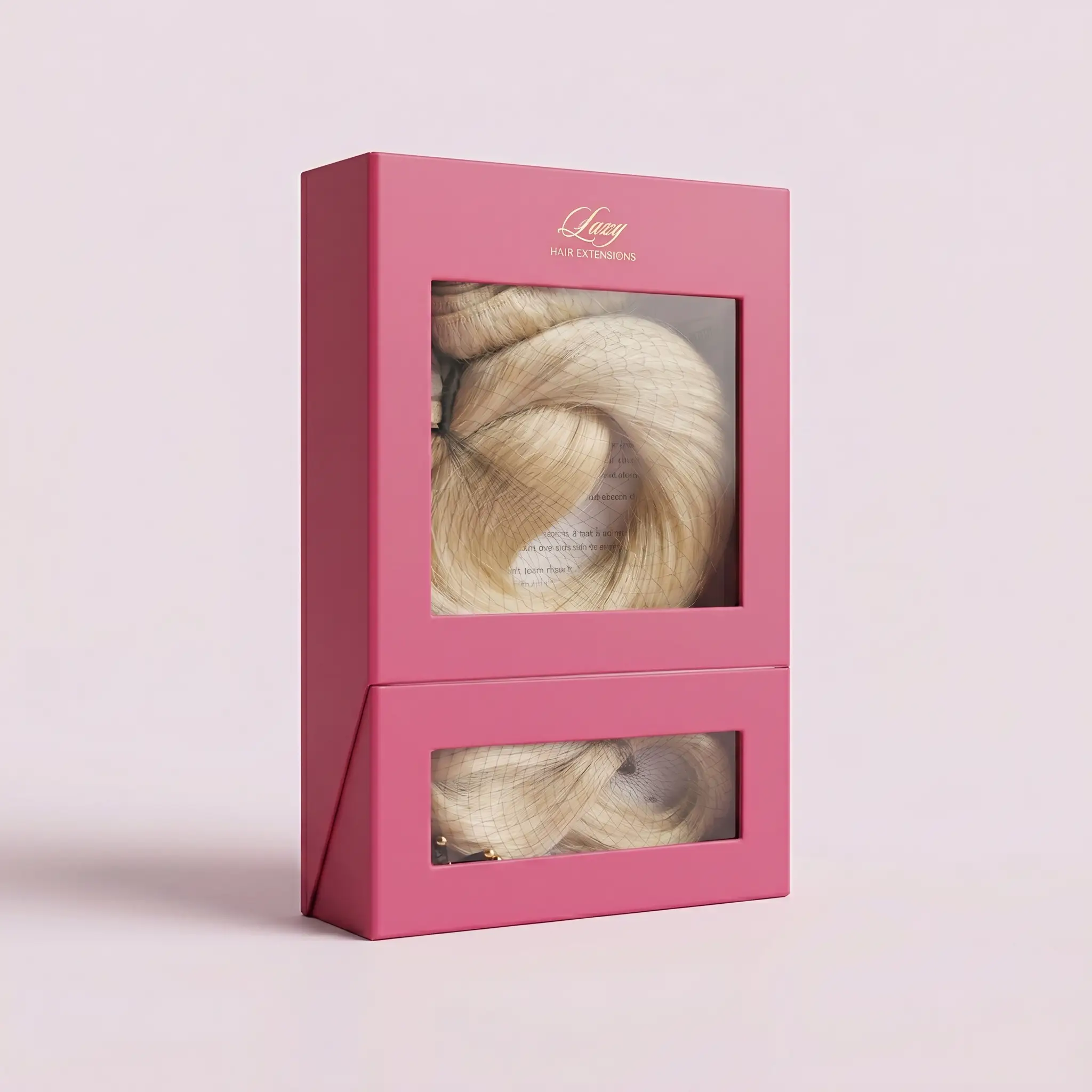custom hair box packaging