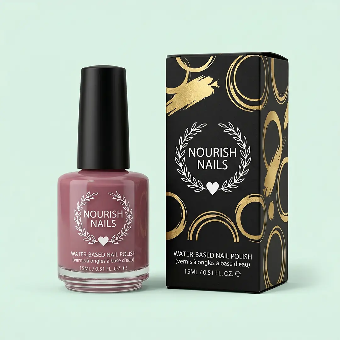 custom nail polish box
