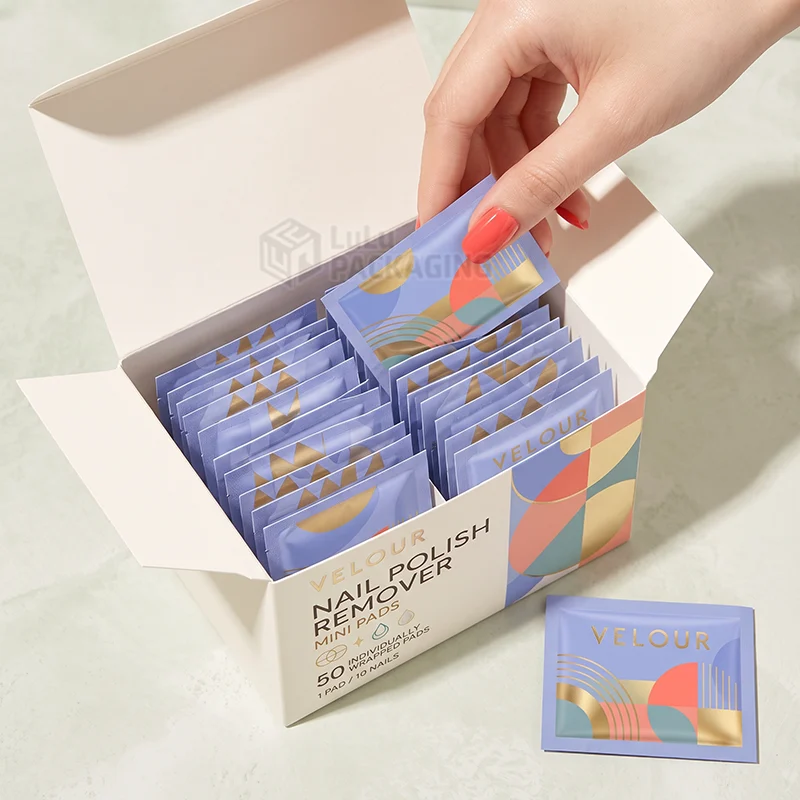 custom nail polish remover boxes