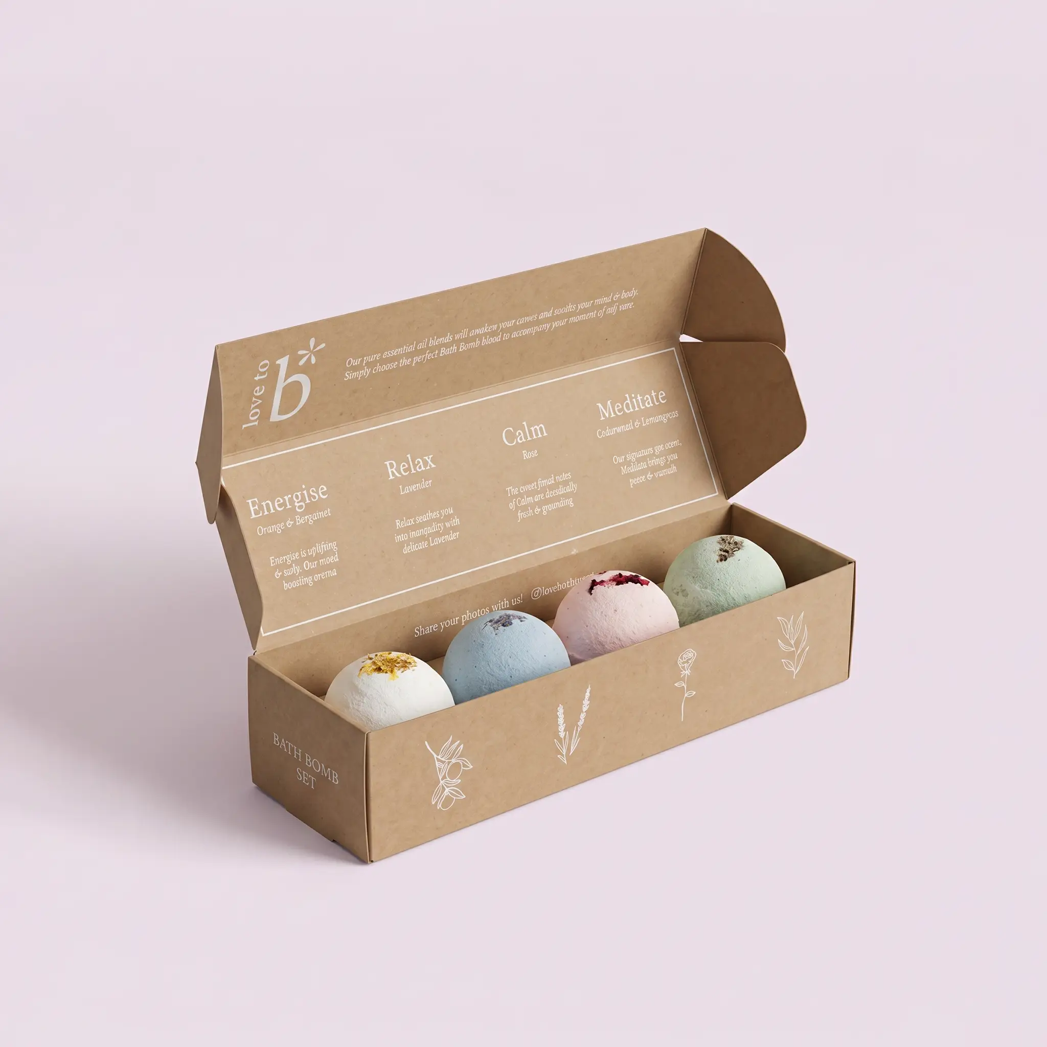 custom printed bath bomb boxes