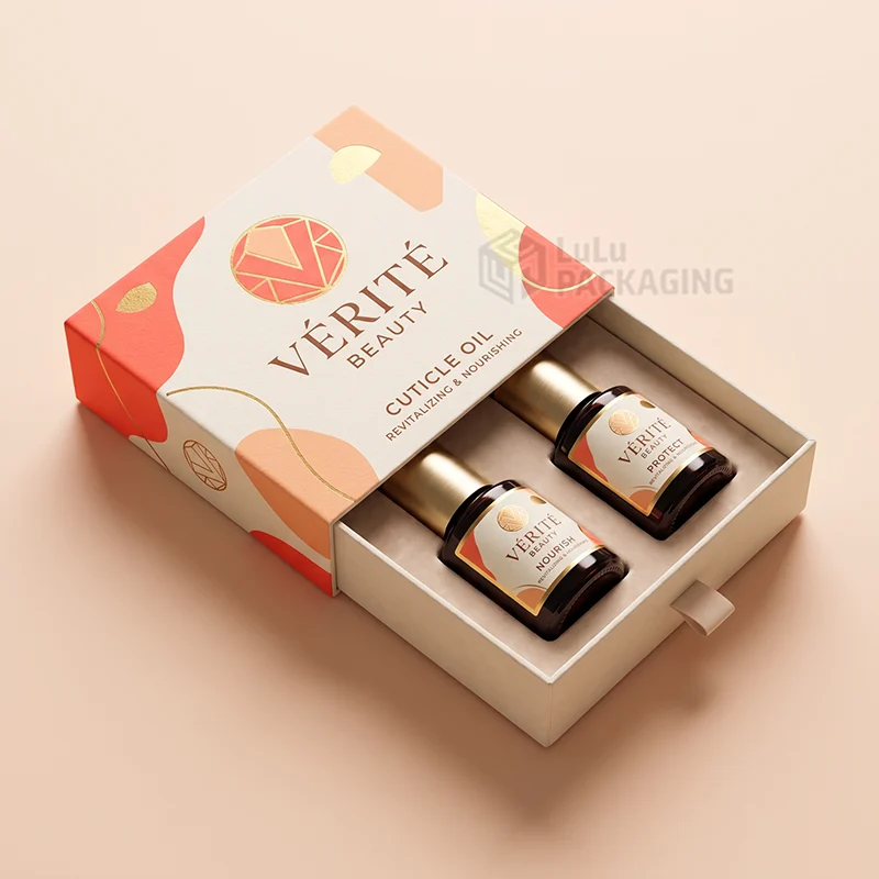 custom printed cuticle oil box
