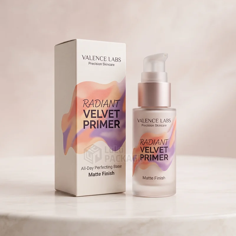 custom printed face primer box