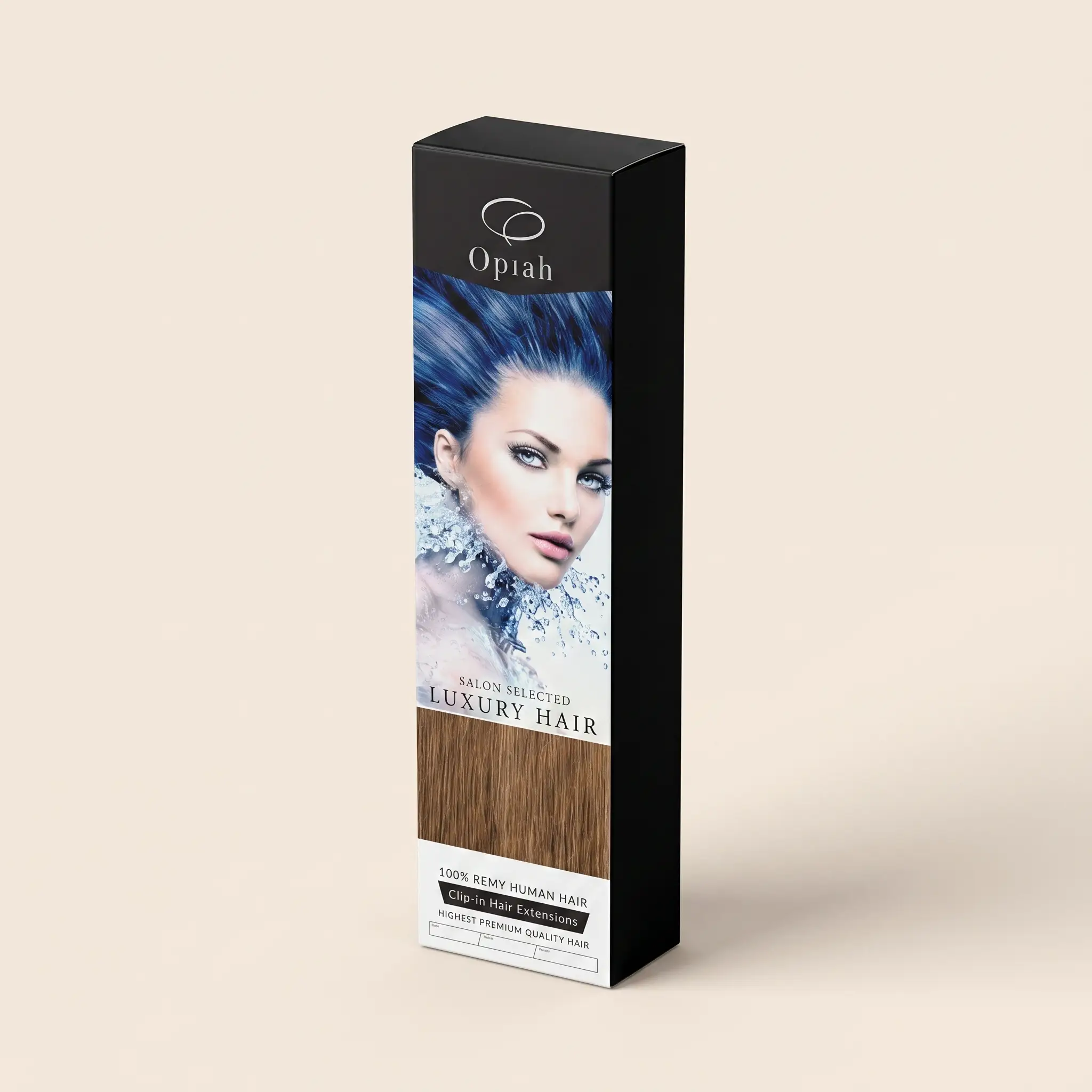 custom printed hair extension boxes