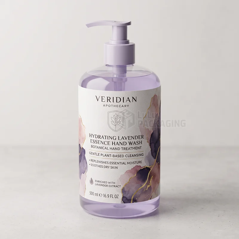 custom printed hand wash label