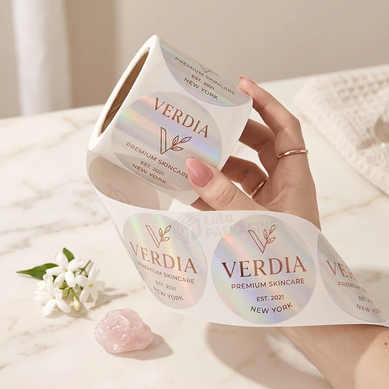 custom printed roll labels