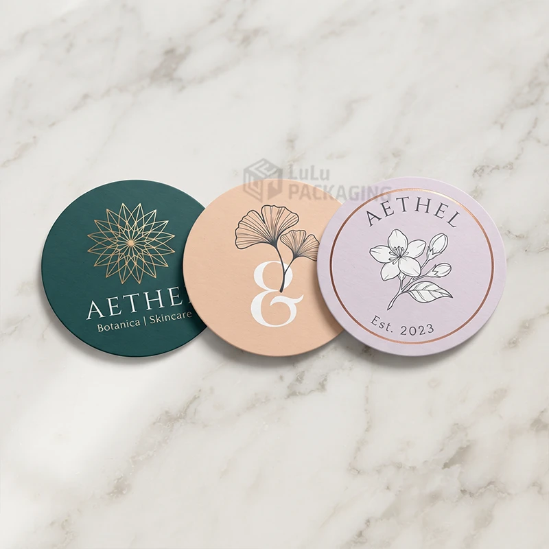 custom round stickers