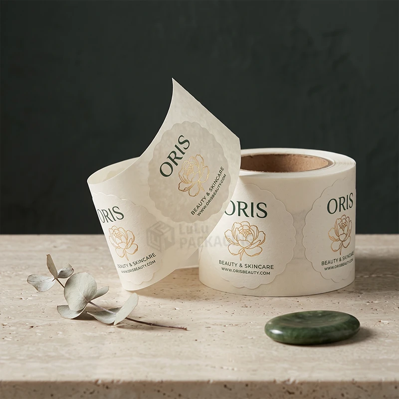 die-cut roll label