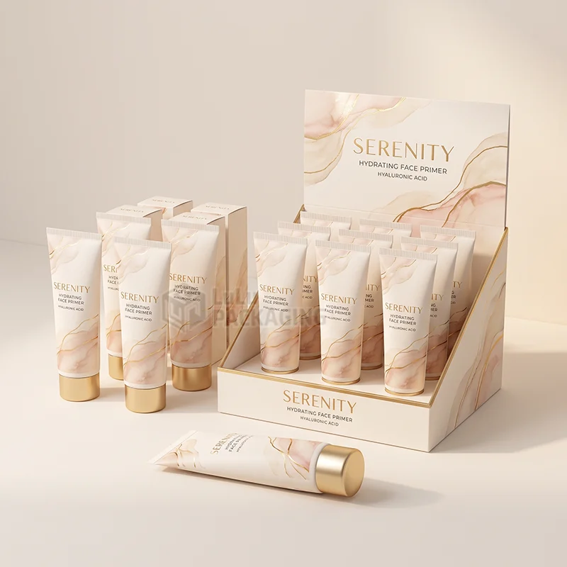face primer display packaging