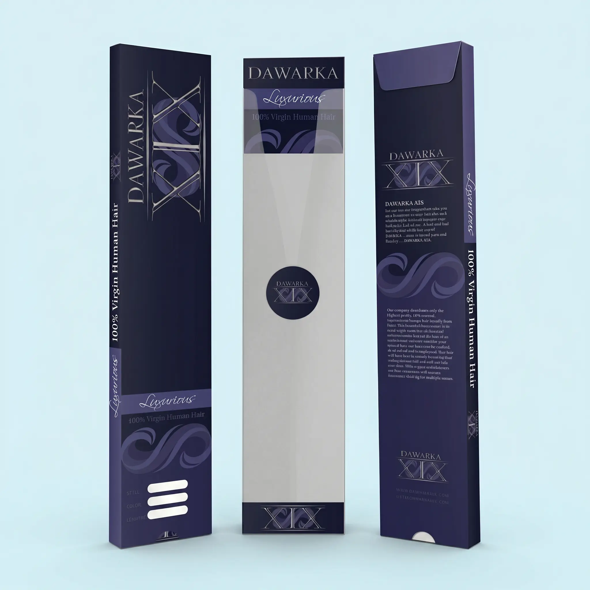 hair extension boxes