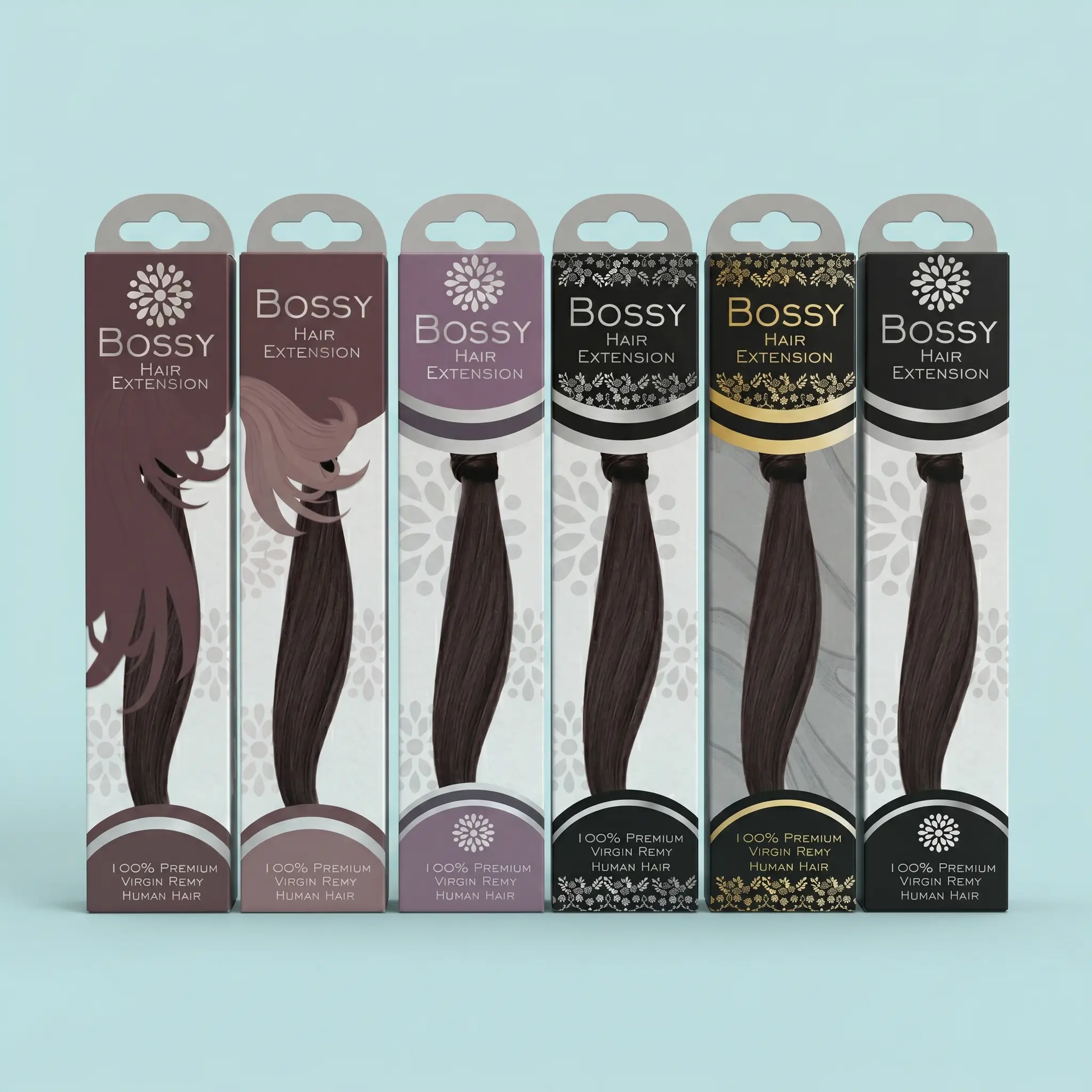 hair extension packaging