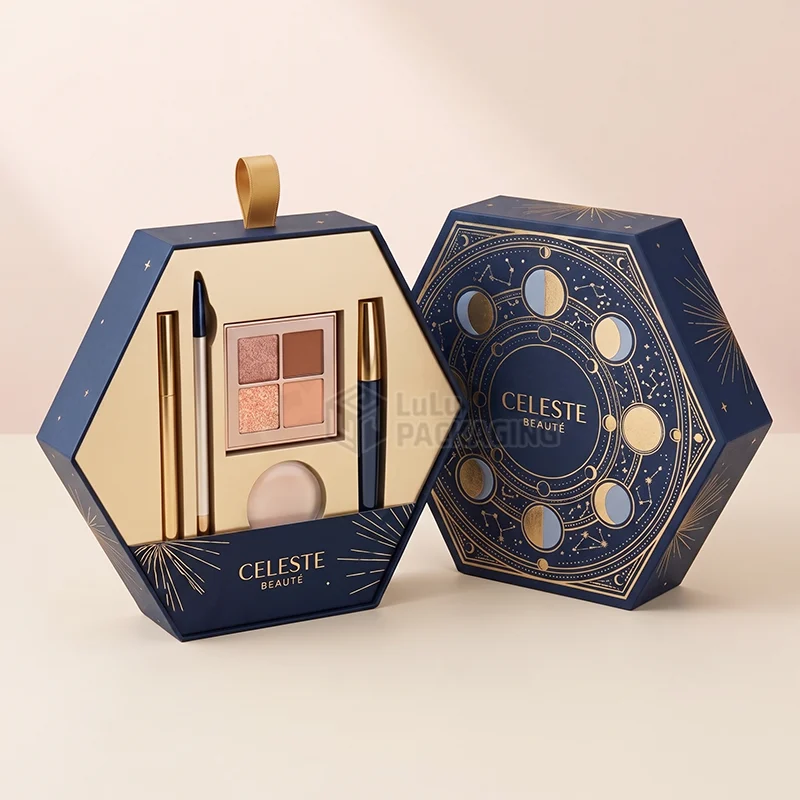 hexagon makeup gift boxes