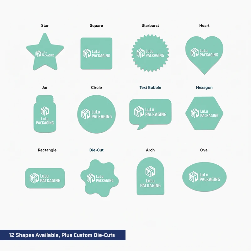 sticker shapes guideline
