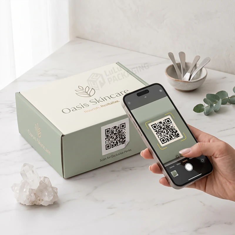 qr code sticker