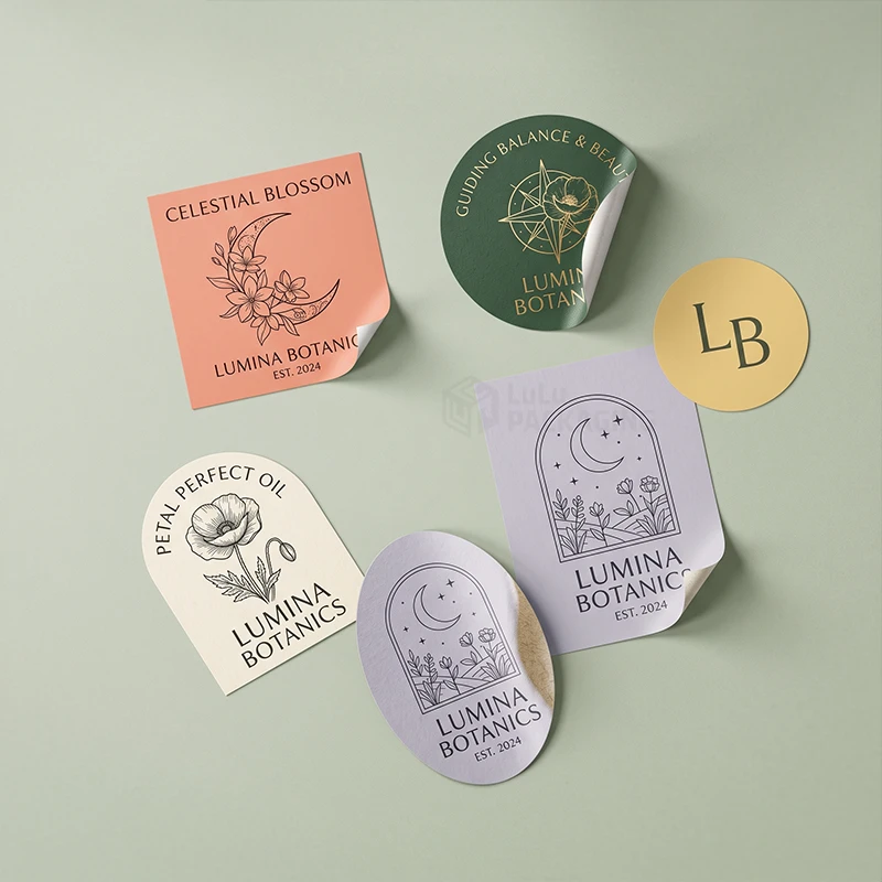 single stickers printing