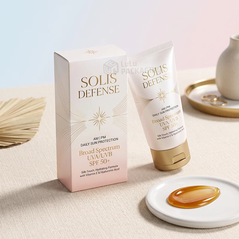 sunscreen box packaging